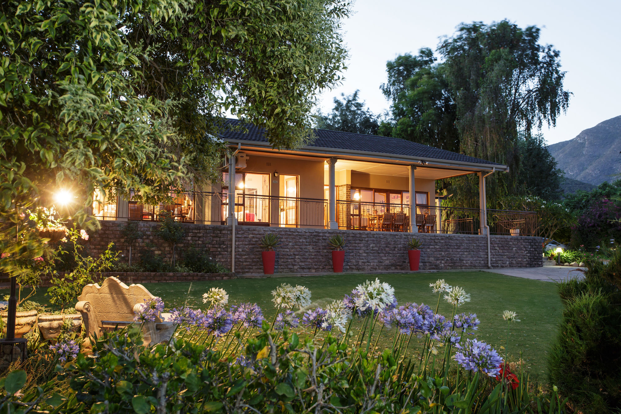 Die Fonteine Country Guesthouse And Glamping Oudtshoorn Dış mekan fotoğraf